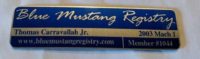 Dash Plaque - Image 5